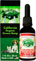 Aceite de Hemp para Perros y Gatos con Salmón Salvaje de Alaska - 1000 mg