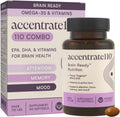 Accentrate110 - Suplemento de Enfoque con Complejo de Vitamina B Metilado y Ácidos Grasos Omega-3