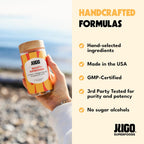 JUGO Beauty + SUPERFOODS Gominolas de Colágeno y Biotina para Cabello, Piel y Uñas - 40 Unidades