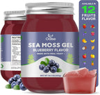 OALSE Gel de Musgo Marino - Sabor Arándanos, 18.5 oz (525 g)