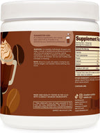Wellah Colostrum Sabor Mocha Latte (50 raciones) - Endulzado con Stevia, 3g de Calostro por Ración, Complemento Alimenticio