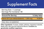 Pastillas MAX-B12 1000 mcg - Vitamina B12 Metilcobalamina - Stop Aging Now