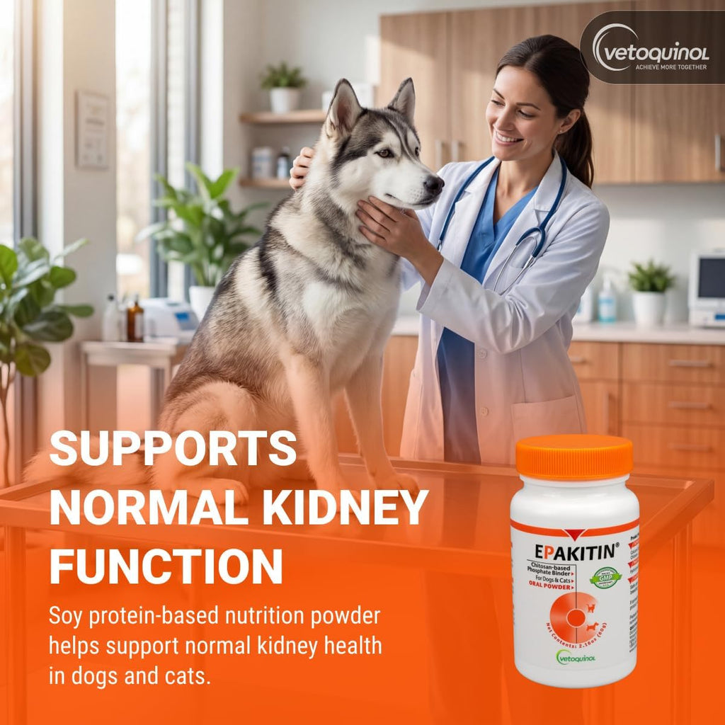 Epakitin - 60 gramos - Suplemento renal para perros y gatos