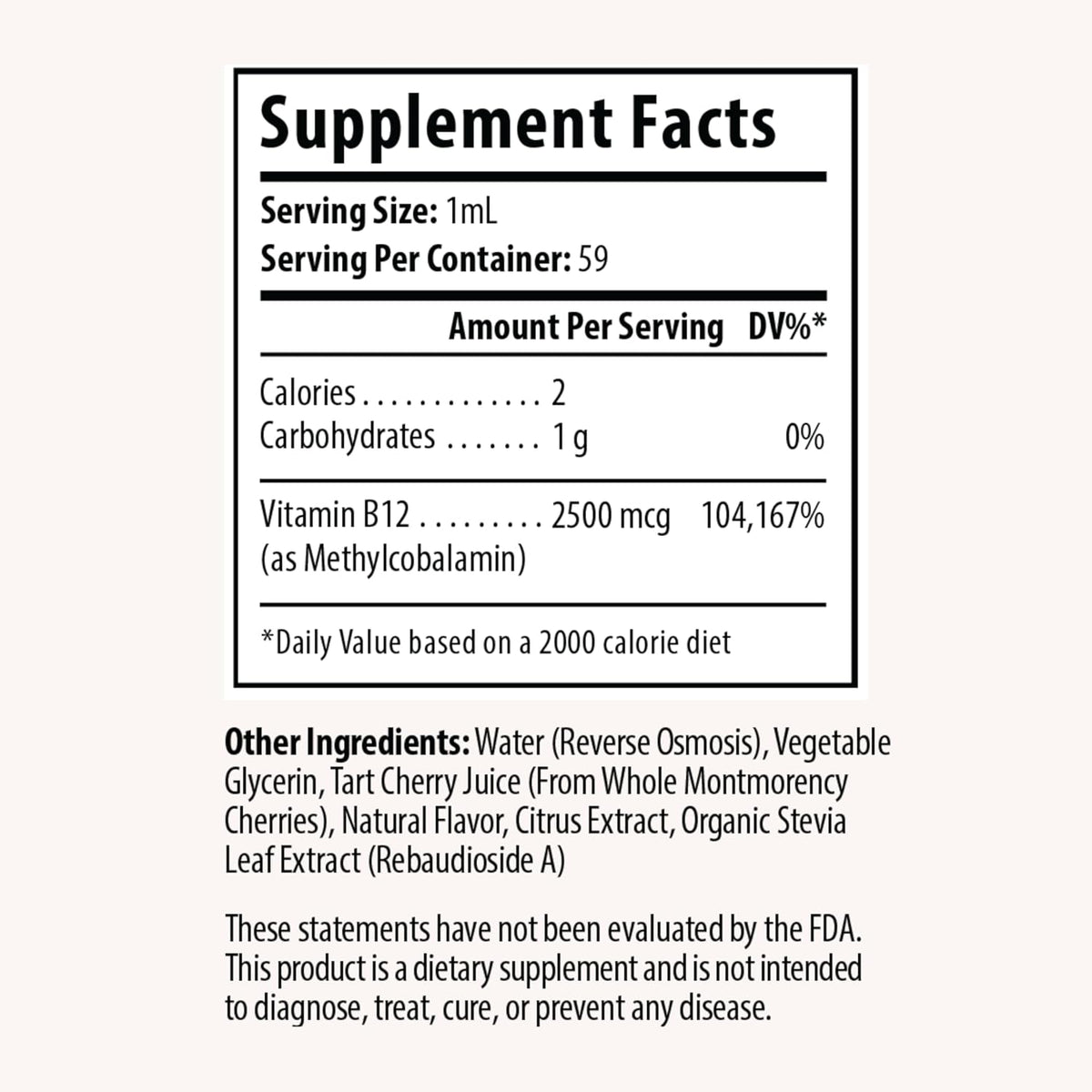 Drop Vitamina B12 Líquida 2500 mcg – El funcionamiento normal del sistema inmunitario. – Image 2