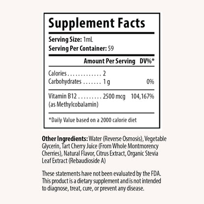 Drop Vitamina B12 Líquida 2500 mcg – El funcionamiento normal del sistema inmunitario. – Image 2