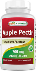 Best Naturals Pectina de Manzana 700 mg, 120 Cápsulas