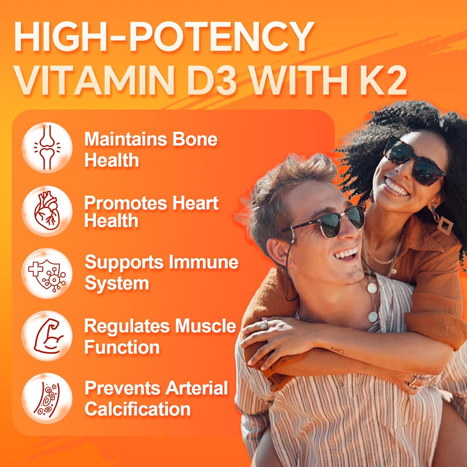ZEBORA Vitamina D3 K2 con Zinc y Selenio – 5000 UI de D3 y 100 mcg de K2 MK-7 – 120 Cápsulas