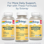 SOLARAY Vitamina B-1 (Tiamina) 100 mg - 100 Cápsulas Veganas
