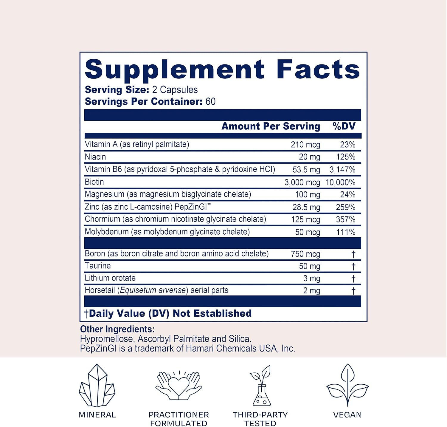 BioPure Core-S Suplemento Mineral – Vitaminas, Minerales, Aminoácidos y Hierbas – 120 Cápsulas
