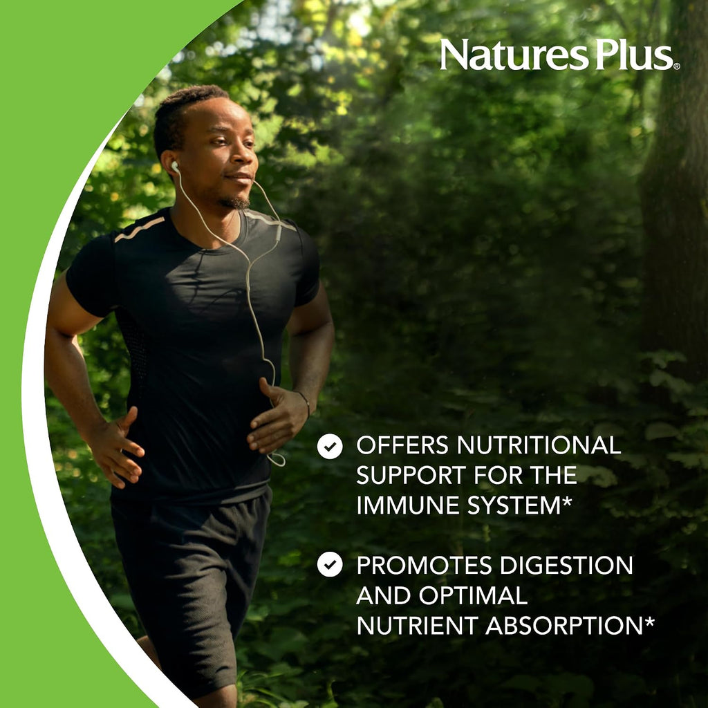NaturesPlus Source of Life Immune Booster - Adult Formula - 90 Vegetarian Tablets