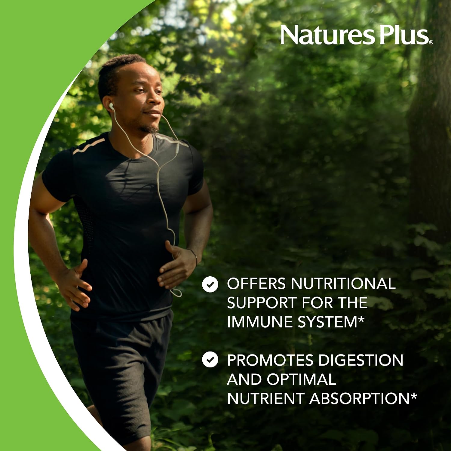 NaturesPlus Source of Life Immune Booster - Adult Formula - 90 Vegetarian Tablets