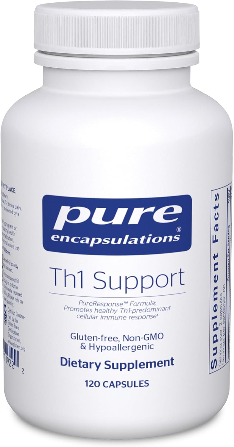 Pure Encapsulations Th1 Support | 120 Cápsulas
