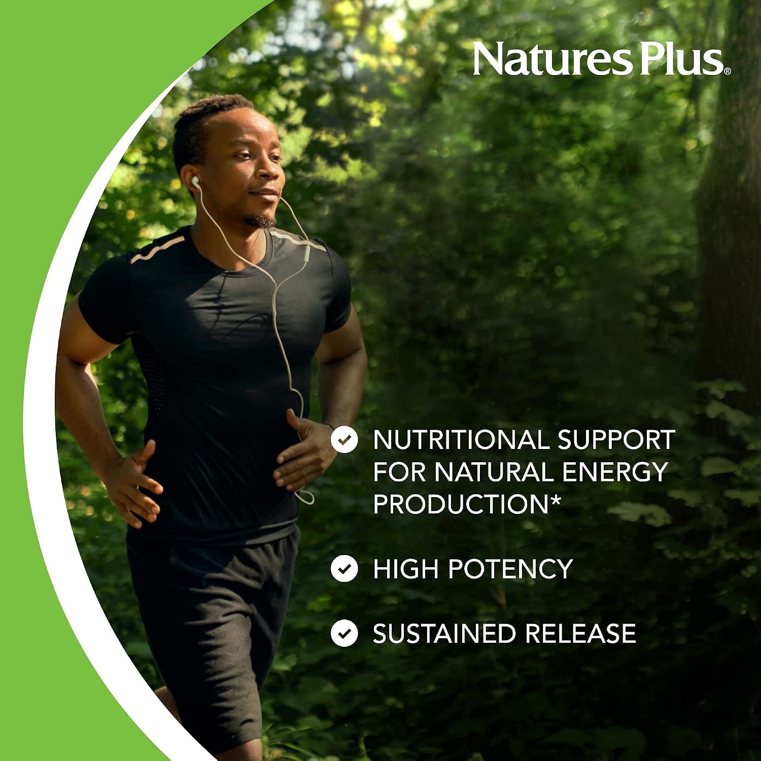 NaturesPlus Biotin & Folic Acid (Folate) - 30 Sustained Release Tablets