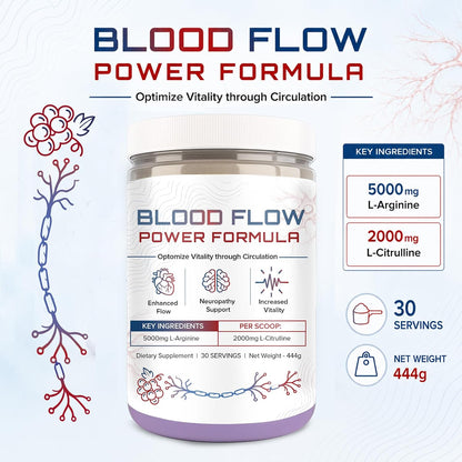 The Blood Flow Power Formula Neuropathy Drink Powder – 444g (30 dosis) – Image 3