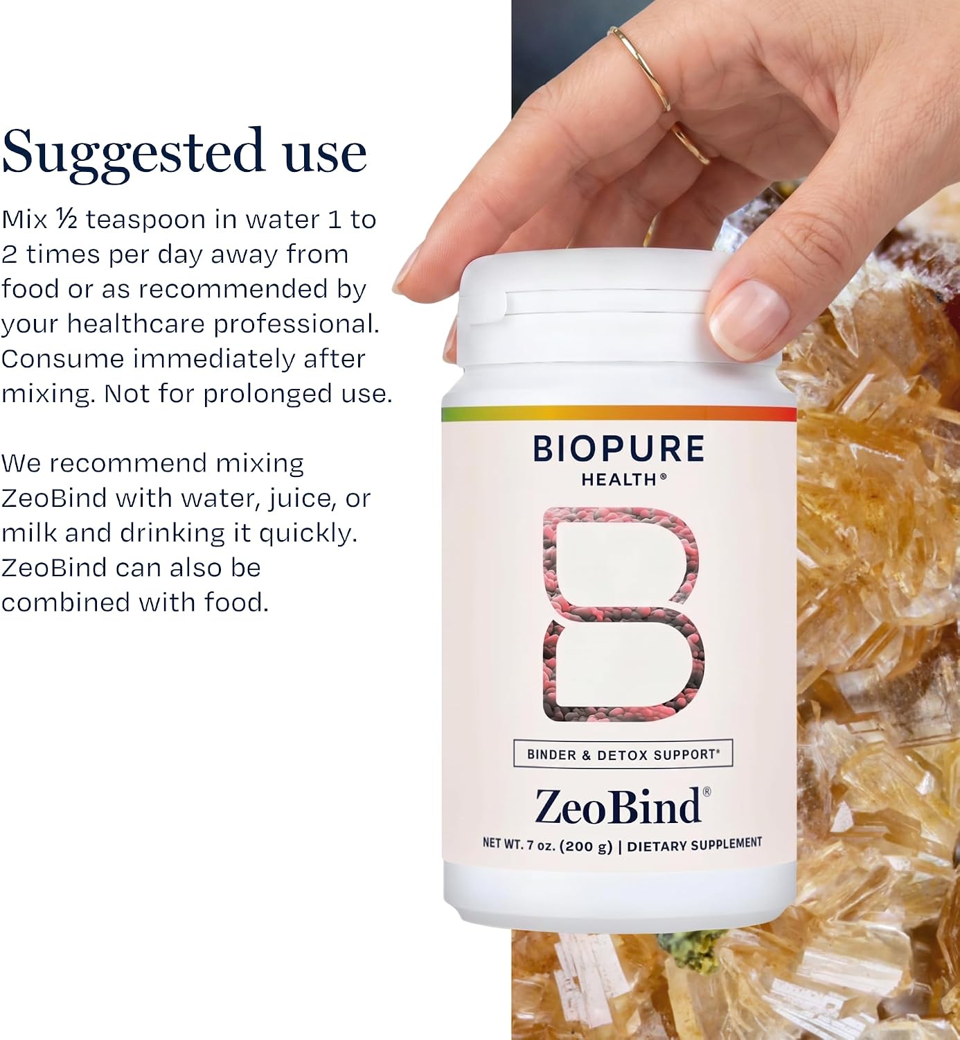 BioPure ZeoBind en Polvo (200 g)