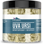 Earthborn Elements Uva Ursi 200 Cápsulas, Puro y Sin Diluir, Sin Aditivos