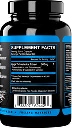 eFlow Nutrition Turkesterone - Suplemento Deportivo de Alta Absorción 60 Cápsulas