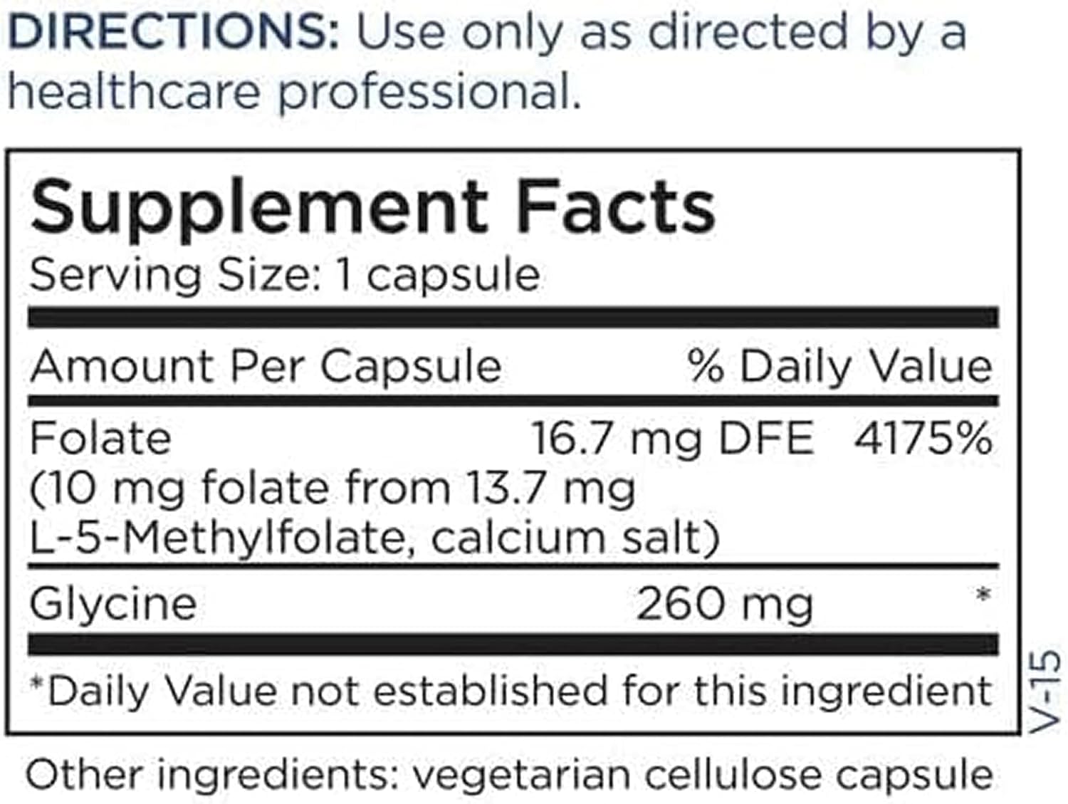 Metabolic Maintenance L-Metilfolato 10 mg - 90 Cápsulas