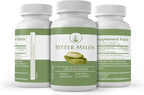 Pure Original Ingredients Melón Amargo, 100 Cápsulas - Puro, Sin Aditivos