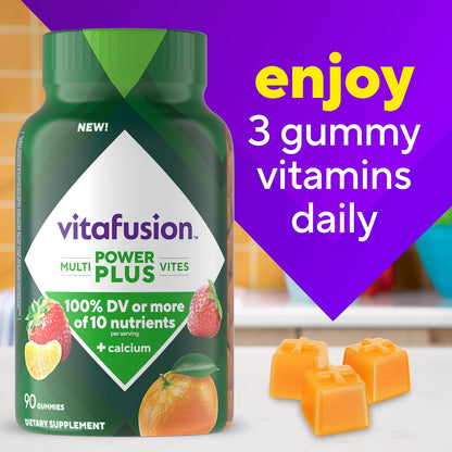 Vitafusion Power+ Multivites – Huesos y dientes: el calcio y la vitamina D contribuyen al mantenimiento de los – Image 3
