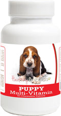 Healthy Breeds Multivitamínico para Cachorros Basset Hound, 60 Comprimidos
