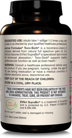 Jarrow Formulas Toco-Sorb – Complejo de Vitamina E y Tocotrienoles, Alta Absorción, 60 Cápsulas