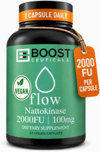Nattokinase 2000 FU - 60 Cápsulas Veganas - Enzima Fibrinolítica - BoostCeuticals