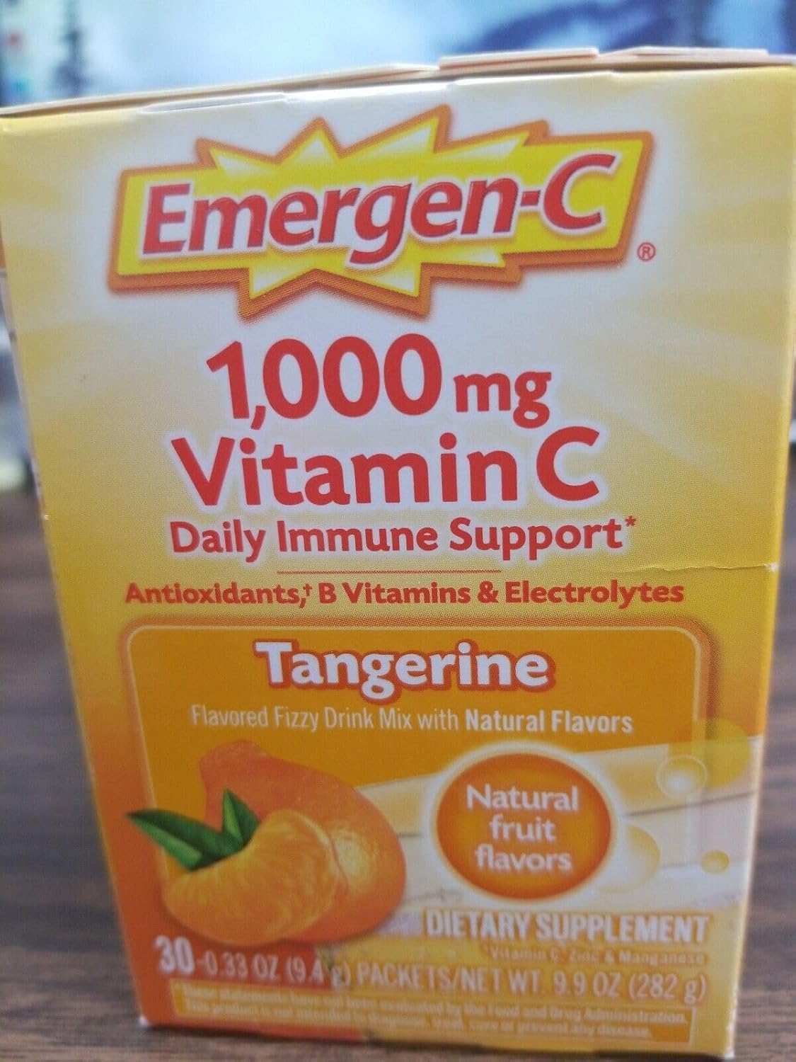 Emergen-C Vitamina C Sabor Mandarina - 30 Sobres