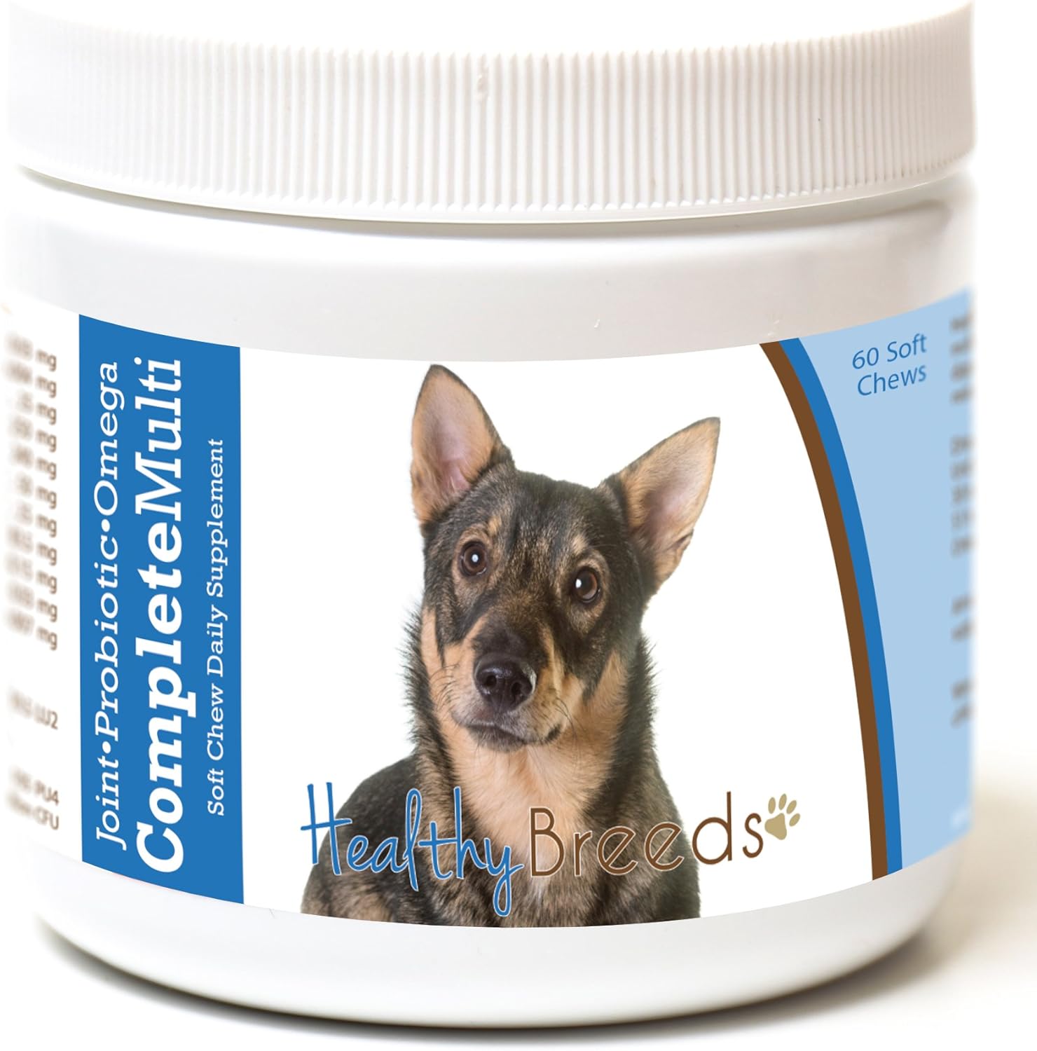 Healthy Breeds Multivitamínico 4 en 1 para Perros - 60 Masticables
