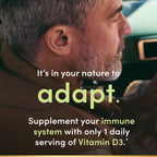 Nature's Bounty Vitamina D3 5000 UI, Softgels, 150 unidades (Paquete de 2)