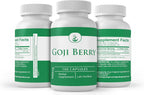 PURE ORIGINAL INGREDIENTS Cápsulas de Goji Berry (100 Cápsulas) - Siempre Puro, Sin Aditivos ni Rellenos