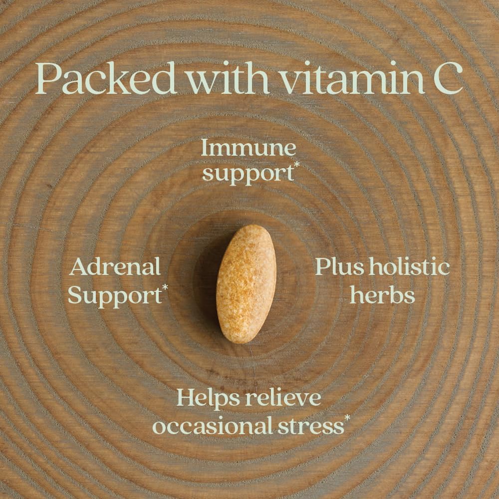 New Chapter Vitamina C Immune Defense + Saúco - 90 Comprimidos