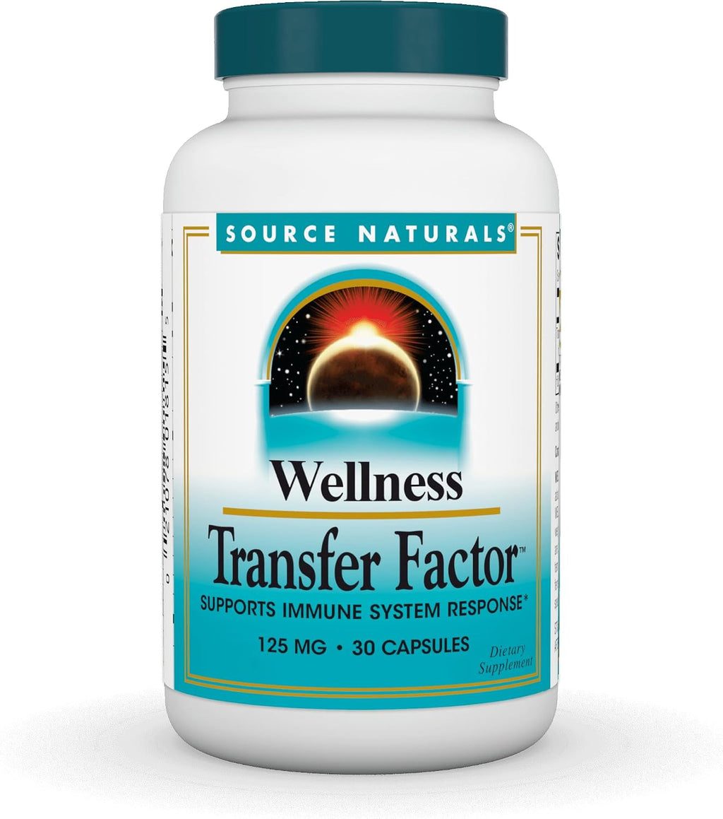 Source Naturals Wellness Transfer Factor, 125 mg, 30 Cápsulas