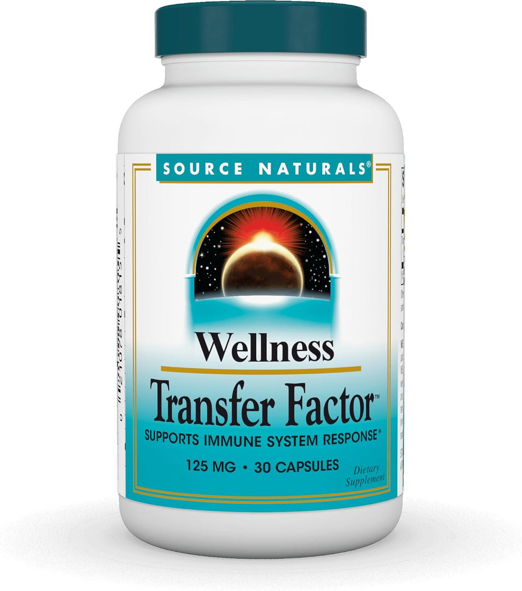 Source Naturals Wellness Transfer Factor 125 mg, 60 Cápsulas