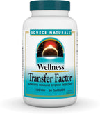 Source Naturals Wellness Transfer Factor 125 mg, 60 Cápsulas