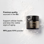 PUROVITALIS NMN en Polvo 99% Puro - Suplemento de Nicotinamida Mononucleótido para NAD+, Salud Celular y Energía - 30g (2 meses)