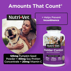 Nutri-Vet Control de Vejiga para Perros - 90 Comprimidos