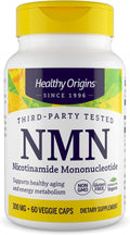 Healthy Origins NMN Nicotinamide Mononucleotide 300 mg – 60 Cápsulas Veganas
