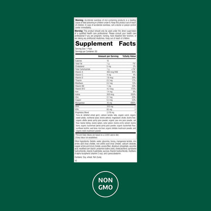 Standard Process General Health Pack - Suplemento multivitamínico y mineral diario - 60 paquetes – Image 2