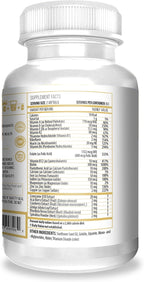 ACTIF Multivitamínico para Mujeres 60+ con 30 Vitaminas Orgánicas y Hierbas Orgánicas, No-GMO, 2 Meses