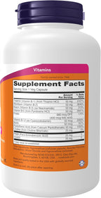 NOW Foods B-50 Complejo B, 250 Cápsulas Vegetales (Pack de 2)