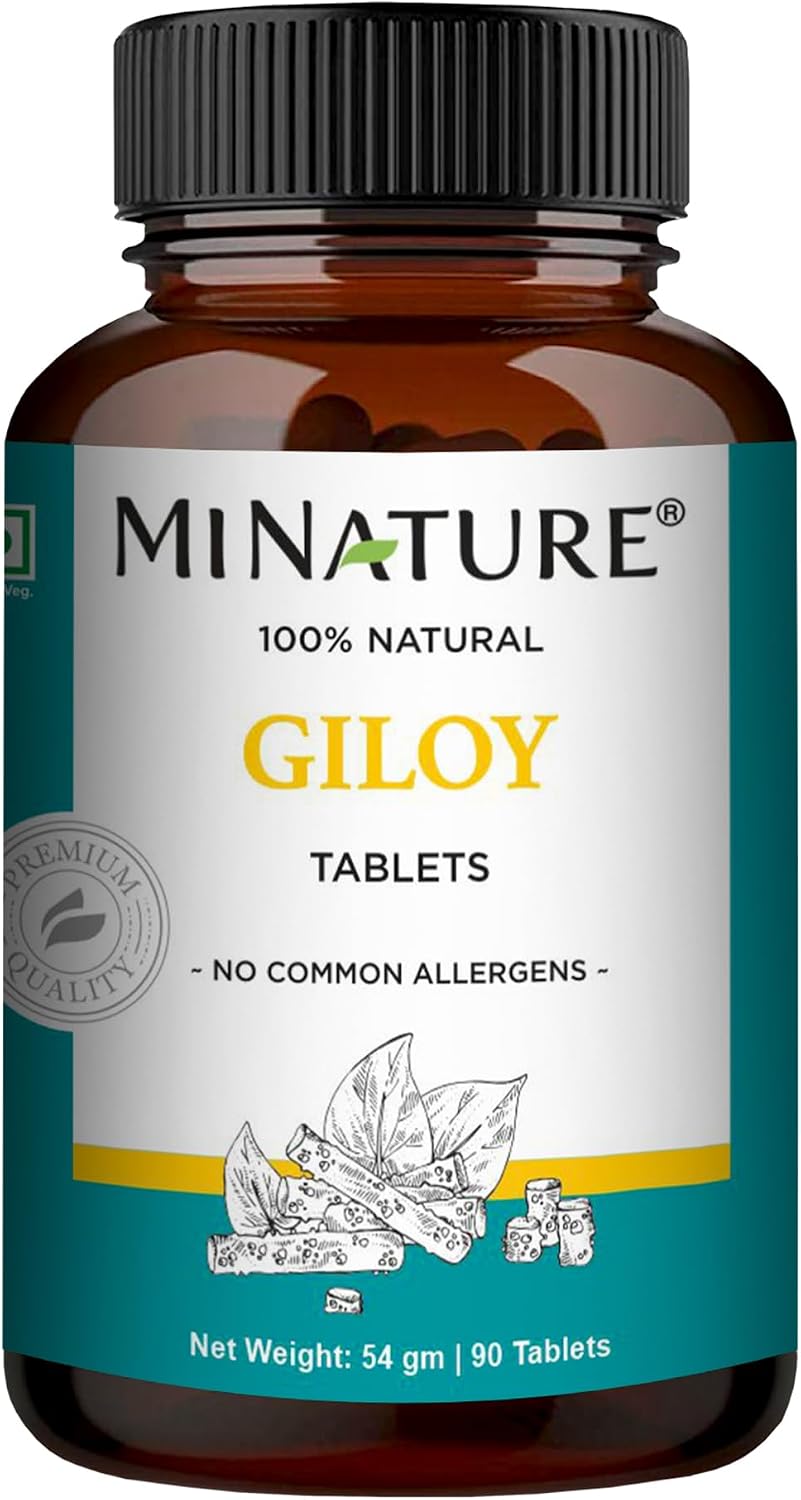 Minature Giloy 90 Comprimidos | 1000 mg | 45 Días | 100% Natural | Vegano