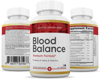 Justified Laboratories Blood Balance - 120 Cápsulas (2 Envases) - Fórmula Avanzada con Espino Blanco, Vitaminas y Hierbas
