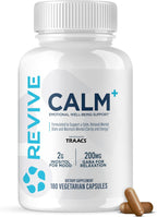 Revive MD Calm – Suplemento para el Bienestar Emocional con L-Teanina, GABA y 5-HTP (180 Cápsulas)