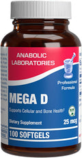 Vitamina D3 1000IU – Fórmula Clínica, Alta Absorción – 100 Cápsulas