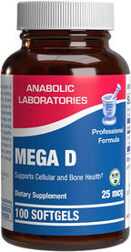 Vitamina D3 1000IU – Fórmula Clínica, Alta Absorción – 100 Cápsulas