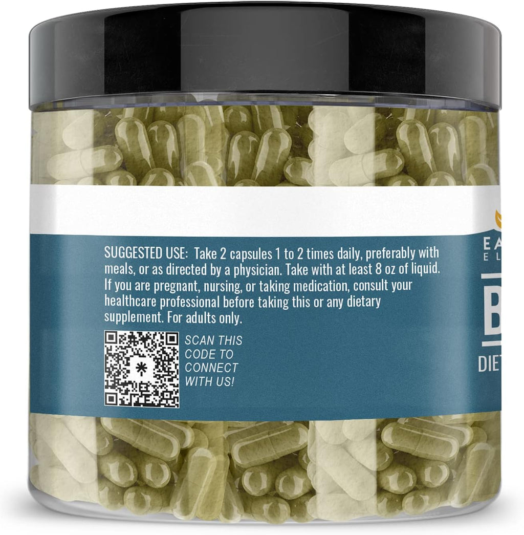 Earthborn Elements Propóleo de Abeja (200 Cápsulas) Puro y Natural, Sin Gluten y No-GMO