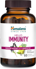 Himalaya Hello Immunity con Quercetina - 60 Comprimidos (500 mg) - Suplemento de Apoyo Inmunológico con Bioflavonoides y Antioxidantes - Vegano, No-GMO, Sin Gluten