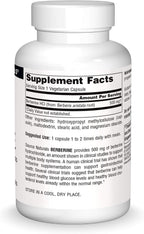 Source Naturals Berberina 500 mg, 60 Cápsulas Vegetales