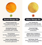 Barsk Aceite de Salmón Salvaje de Alaska para Perros y Gatos - Rico en Omega 3 EPA y DHA